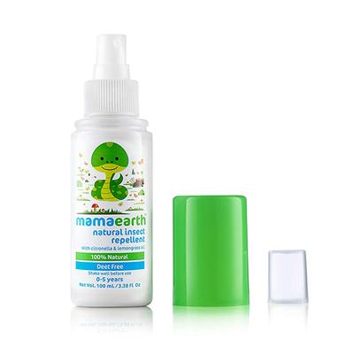 Mamaearth Natural Insect Repellent Spray - Citronella & Lemongrass Oil 100 ml - Mosquito Repellent