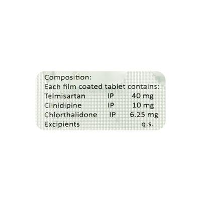 TELIHEP TRIO 6.25 Tablet 10's - Hypertension-Ana