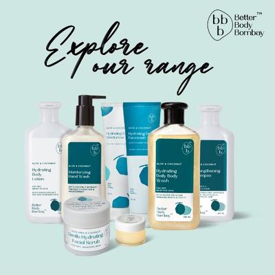 BBB Better Body Bombay Hydrating Daily Moisturizer- Aloe & Coconut 100 ml - Face Moisturizers