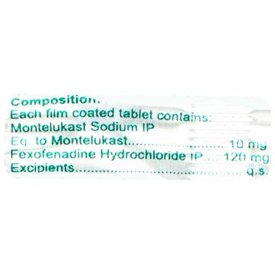 MONTEFREE FX Tablet 10's - Allergies-Ant