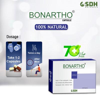 Shree Dhanwantri Herbals Bonartho Capsule (Pack of 2 x 30's) - Speciality Medicines