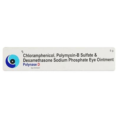 Polynase D Eye Ointment 5gm - Eye Infections-Eaa