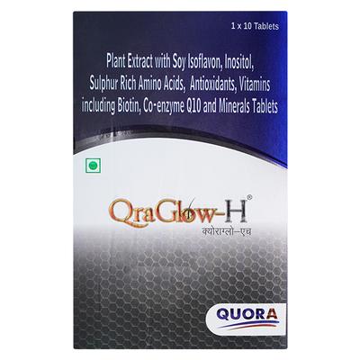 QRAGLOW H Tablet 10's - Supplements-Vam