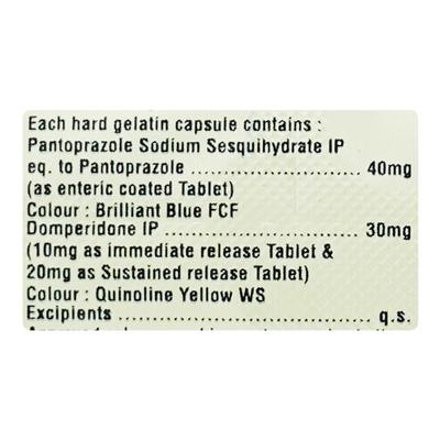PANTOCARD DSR 30/40mg Capsule 10's - Ulcer/Reflux/Flatulence-Aaa