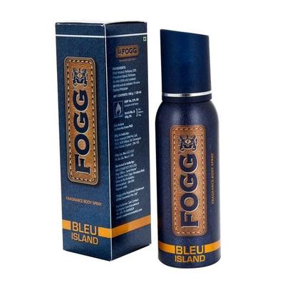 Fogg Fragrance Body Spray - Bleu Island 120 ml - Men Deodorants/Roll-Ons