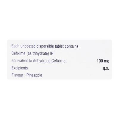 FIXIT 100 Tablet 10's - Bacterial Infections-Cep