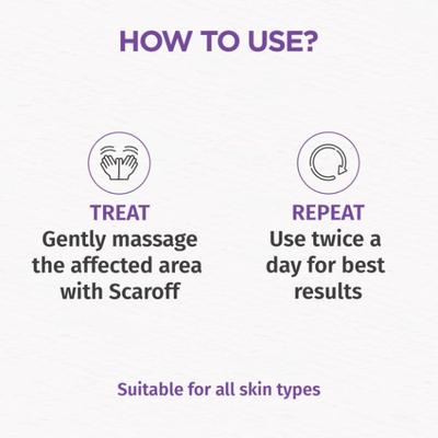 TruHabit Scaroff Anti Scar Cream 15 gm - Wound/Burns