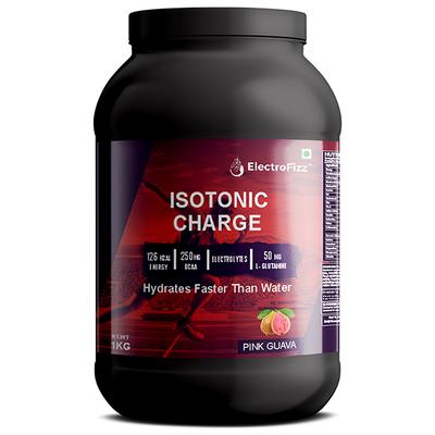 ElectroFizz Isotonic Charge Energy Drink Powder - Pink Guava 1 kg - Energy Drinks