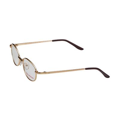 Vision Express 31805 Gold Round Eyeglasses (Including UV Blue Lens) 1's - Wearables Eye Glasses