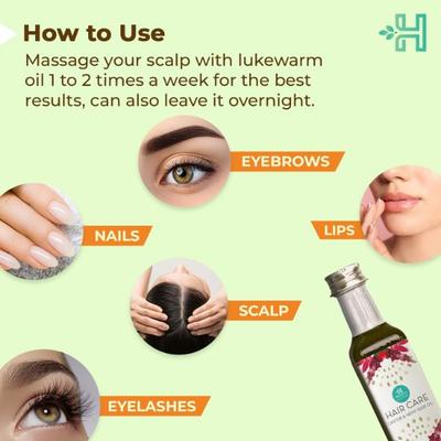 Health Horizons Hair Care Castor & Hemp Seed Oil - Vital Health