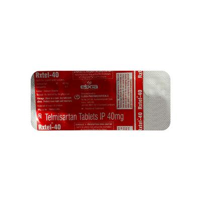 RXTEL 40mg Tablet 10's - Hypertension-Ang