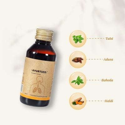 Forestreasures Ayurtuss Syrup 100 ml - Pain Relief (Ayush)