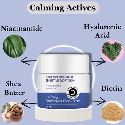 Dermistry Sensitive & Dry Skin Face Cream 50 ml - Face Creams