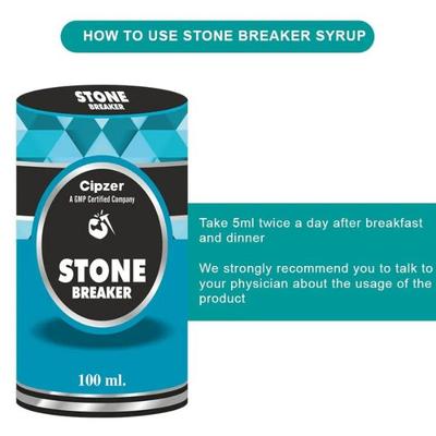 Cipzer Stone Breaker Syrup 200 ml - Speciality Medicines