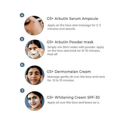 Professional O3+ Single Use Shine & Glow Kit (32 gm + 6 ml) 1's - Facial Kits