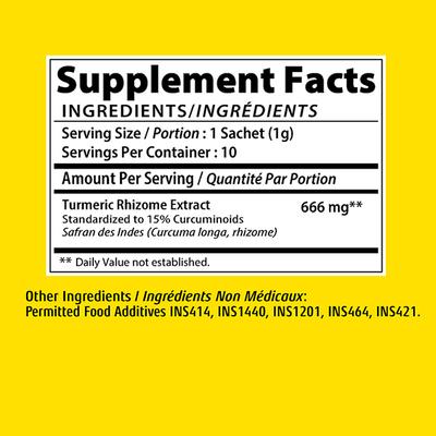 Killi Turmeric Instant Drink Sachet 10's - Daily Health Drinks