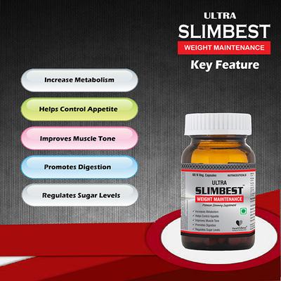 HealthBest Ultra Slimbest Capsule 60's - Multi-Vitamins