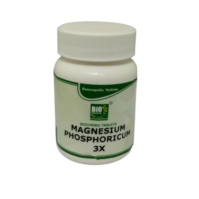 Bio-India's Biochemic Tablet - Magnesium Phosphoricum 3X 25 gm - Bio-Chemic