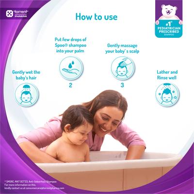 SPOO NEW GENTLE BABY Shampoo 125ml - Baby Shampoo