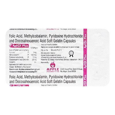 APFOL PLUS Softgel Capsule 10's - Supplements-Vam