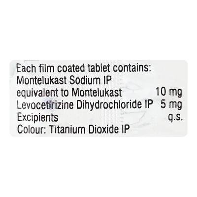 Lorfast MT Tablet 10'S - Allergies-Ant