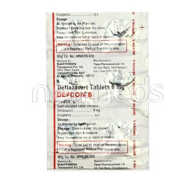 Defcon 6mg Tablet 6'S - Hormonal Therapy-Imm