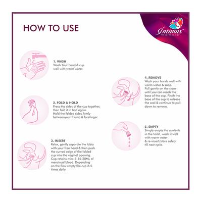 Intimus Menstrual Cup - (Up to Age of 25 Years Or Before Childbirth 1 - Small) - Menstrual Cups