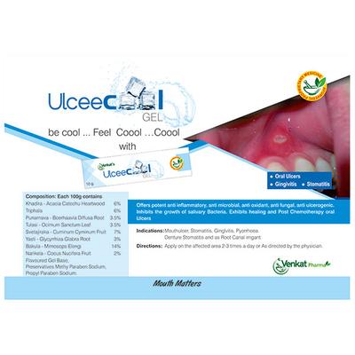 Venkat's Ulceecool Gel 10 gm - Foot Creams & Lotions