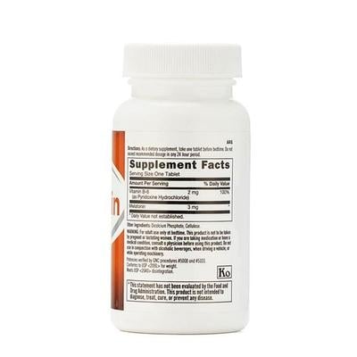 GNC Melatonin Tablets 120's - Mental Health