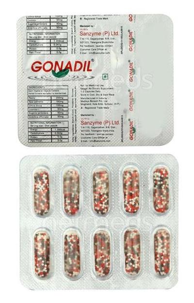 Gonadil Capsule 10'S - Speciality Medicines