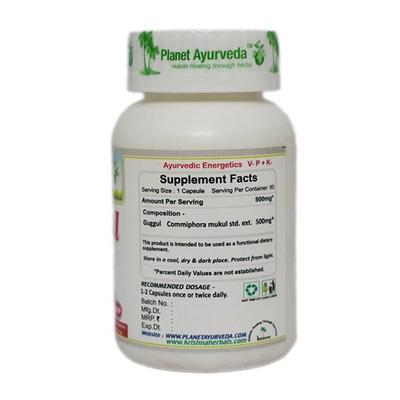Planet Ayurveda Guggul Capsules 60's - Speciality Medicines