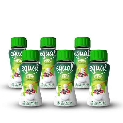 Equal Stevia Plant Based Natural Sweetener (Pack of 6 x 150 gm) 1's - Sugar Substitute
