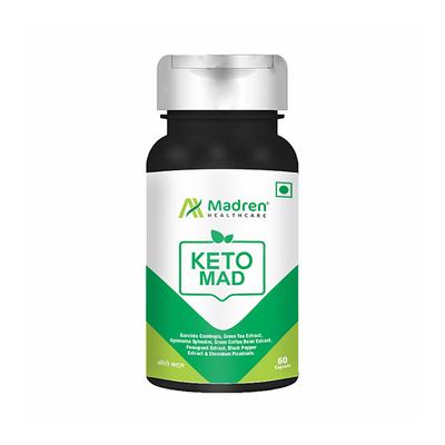 Madren Healthcare Keto Mad Capsule 60's - General Health