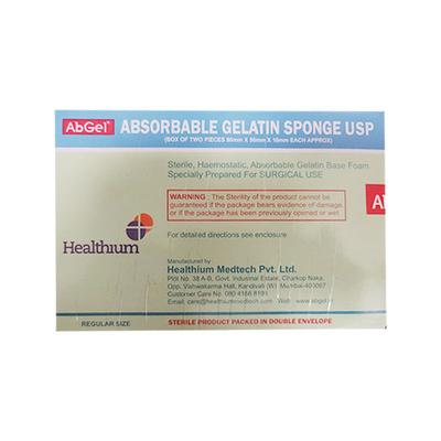 Healthium AbGel Absorbable Gelatin Sponge 2's - Cotton Wool & Swabs
