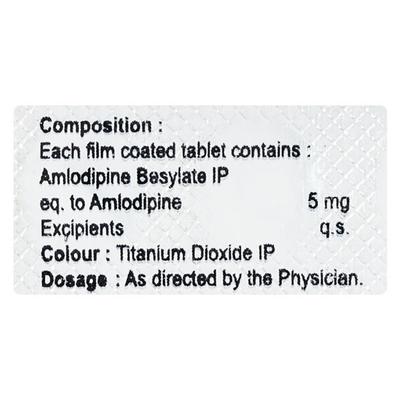 ELPRESS 5 Tablet 15's - Hypertension-Cal