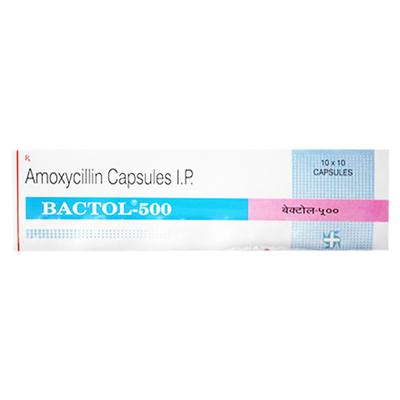 BACTOL 500 Capsule 10's - Bacterial Infections-Pen