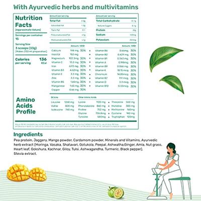 andMe Women's Protein Powder - Mango Cardamom 500 gm - Protein Drink