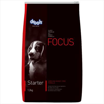 Drools Focus Starter Super Premium Dog Food 1200 gm - Petfood