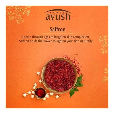 Lever Ayush Natural Fairness Saffron Face Wash 80 gm - Face Wash & Cleansers