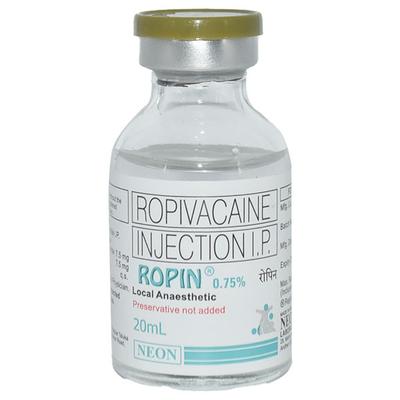 ROPIN 0.75% INJECTION 20ML - Anaesthesia - Local-Ana