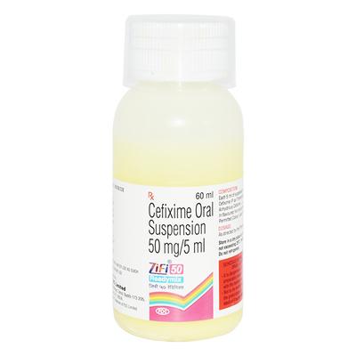 Zifi 50 Readymix Oral Suspension 50ml - Bacterial Infections-Cep