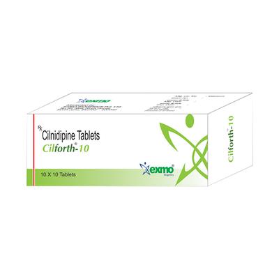 CILFORTH 10 Tablet 10's - Hypertension-Cal