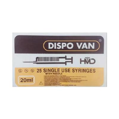 Dispovan Syringe 20 ml 1's - Syringes And Needles