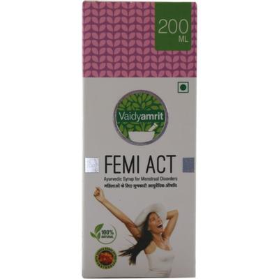Vaidyamrit Femi Act Syrup 200 ml - Speciality Medicines