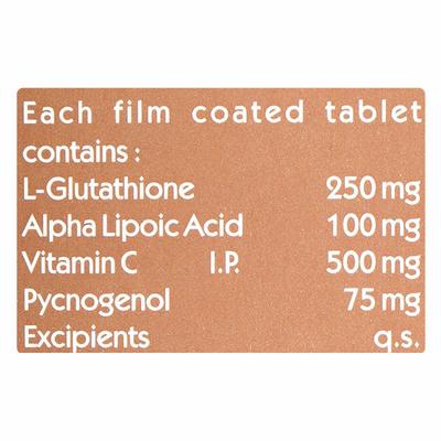 DEPIGLOW 250 Tablet 10's - Supplements-Sup