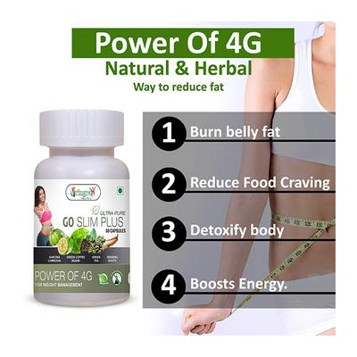 Vringra Ultra Pure Go Slim Plus Capsules 60's - Health Products