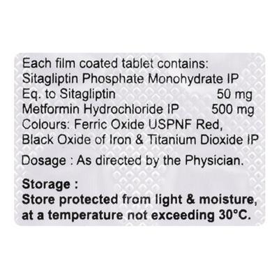 SITAPIL M 50 Tablet 10's - Diabetes-Ant