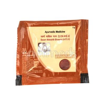Patanjali Divya Swarn Makshik Bhasma Powder 5 gm - Speciality Medicines
