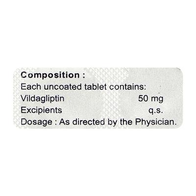 VILDANEX 50mg Tablet 15's - Diabetes-Ant