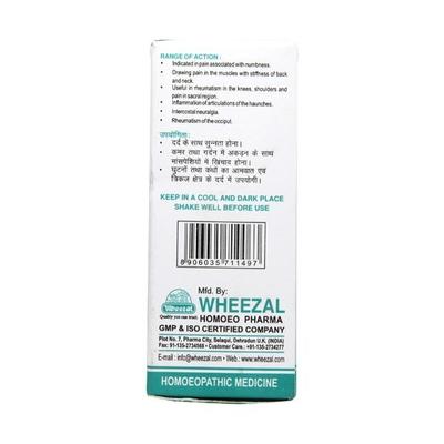Wheezal Wl-30 Pain Gone Drops 30ML - Homeopathic Drops